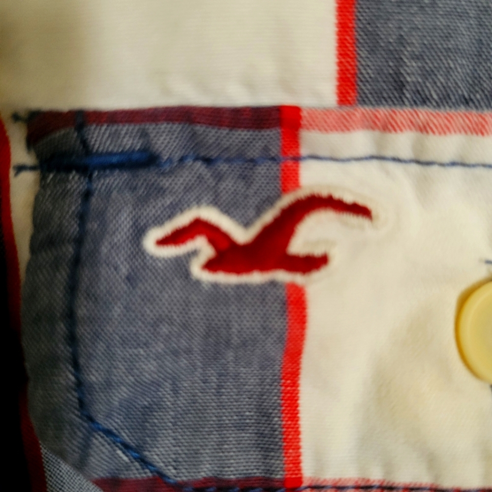 Hollister button-up shirt jacket size M